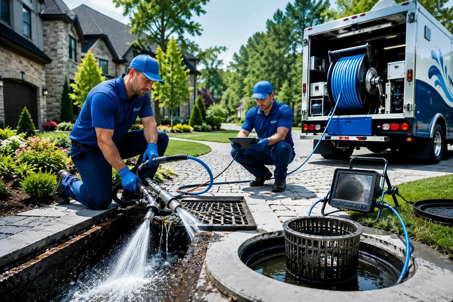 Local outdoor drain cleaning professionals in Helton, KY